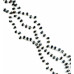 140-1745 Black Onyx <br>6x9 Teardrop Briolette