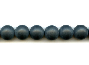 Matte Black Onyx 16mm Round