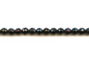 Black Onyx 8mm Faceted Round