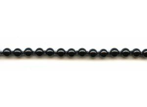 Black Onyx 6mm Round Necklace
