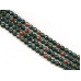 141-1119 Blood Stone <br>10mm Faceted Round