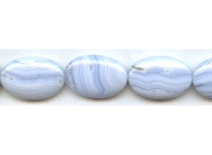 Blue Lace Agate 20x30 Flat Oval