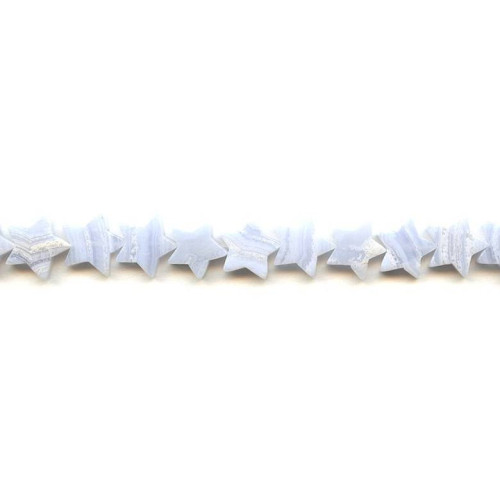 145-1280 Blue Lace Agate <br>12mm Star
