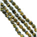 147-1003 Blue Tiger Eye <br>15x20 Waved Flat Oval