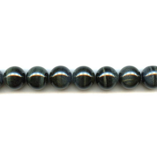 147-1091 Blue Tiger Eye <br>15mm Round