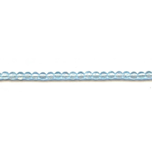 148-1068 Blue Topaz <br>5mm Faceted Round