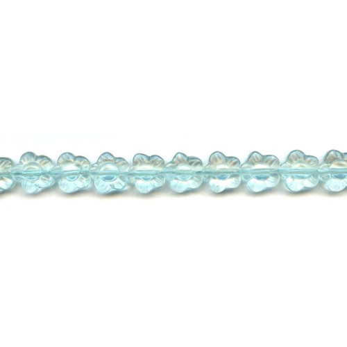 149-1146 Blue Quartz <br>12mm Flower
