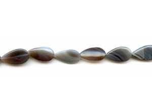 Botswana Agate 10x18 Flat Teardrop
