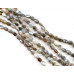 150-1019 Botswana Agate <br>10x14 Faceted Flat Oval