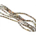 150-1054 Botswana Agate <br>6x12 Faceted Oval Rice