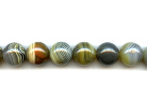Yellow Botswana Agate 16mm Round
