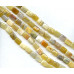 150-1091 Yellow Botswana Agate <br>13x18 Flat Rectangle