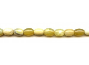 Yellow Botswana Agate 8x10 Oval