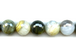 Botswana Agate 20mm Faceted Round