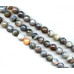 150-1127 Botswana Agate <br>18mm Faceted Round