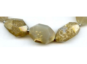 Botswana Agate 12-20x Faceted Nugget