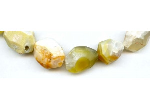 Botswana Agate 10-16x Faceted Nugget