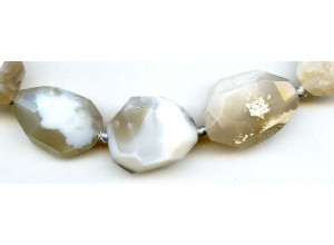 Botswana Agate 14-22x Faceted Nugget
