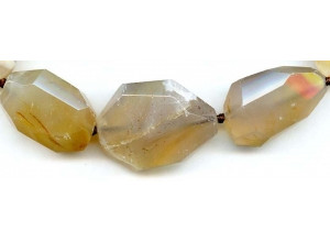 Botswana Agate 16-27x Faceted  Nugget