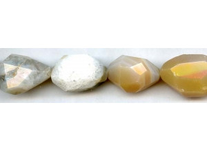 Botswana Agate 16-27x Faceted  Nugget