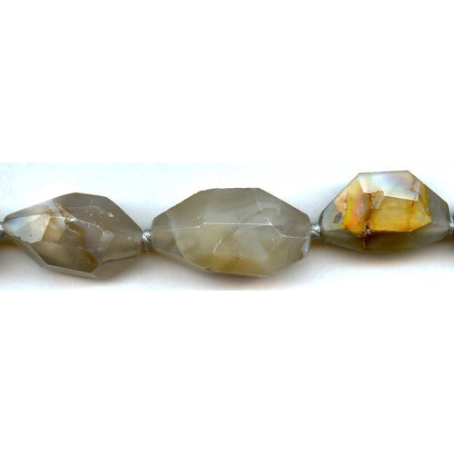 150-1159 Botswana Agate <br>12-20x Faceted Nugget