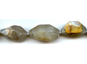 Botswana Agate 12-20x Faceted Nugget