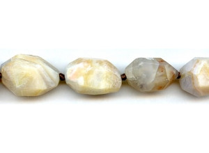 Botswana Agate 13-18x Faceted Nugget