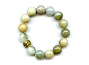Jade 15mm Round Brecelet Jade 15mm Round Brecelet