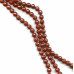 153-1052 Carnelian <br>12mm Faceted Round