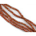 153-1058 Carnelian <br>10mm Faceted Rondell