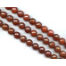 153-1067 Carnelian <br>20mm Faceted Round