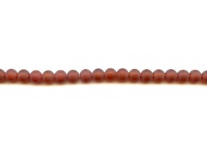 Matte Carnelian 6mm Round