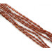 153-1188 Carnelian <br>6x16 Faceted Teardrop