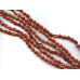 153-1278 Carnelian <br>8x10 Faceted Flat Oval