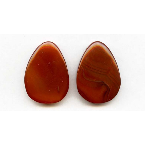 153-1380 Carnelian <br>38-44x Pear Pendant