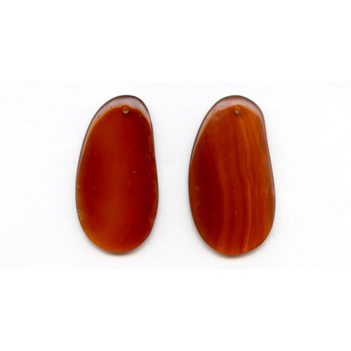 153-1392 Carnelian <br>40-45x Fancy Pendant