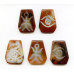 153-1399 Carnelian <br>40x32 Pendant w/ Picture