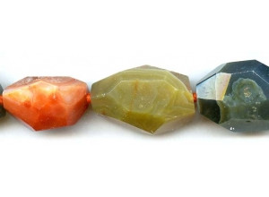 Carnelian 16-26x Faceted Nugget