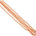 153-1483 Carnelian <br>2.5-3mm Faceted Rondell