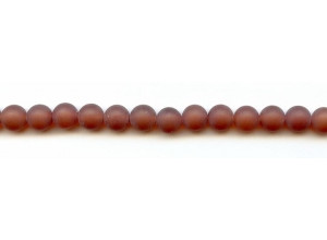 Matte Carnelian 8mm Round