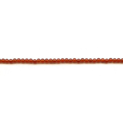 153-1511 Carnelian <br>3mm Round