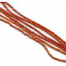 153-1530 Carnelian <br>6mm Faceted Round