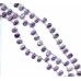 155-1047 Charoite <br>10x15 Flat Pear Drop