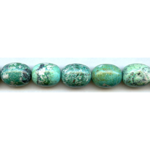 156-1050 Chrysocolla <br>16x20 Oval