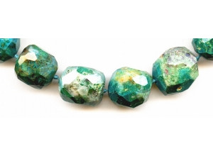 Chrysocolla 16-22x Faceted Ball
