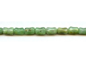 Chrysoprase 8x12 Bone Tube