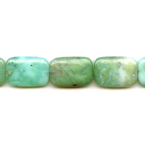 157-1130 Chrysoprase <br>20x30 Flat Rectangle