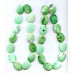 157-1245 Chrysoprase <br>22x30 Twisted Flat Oval