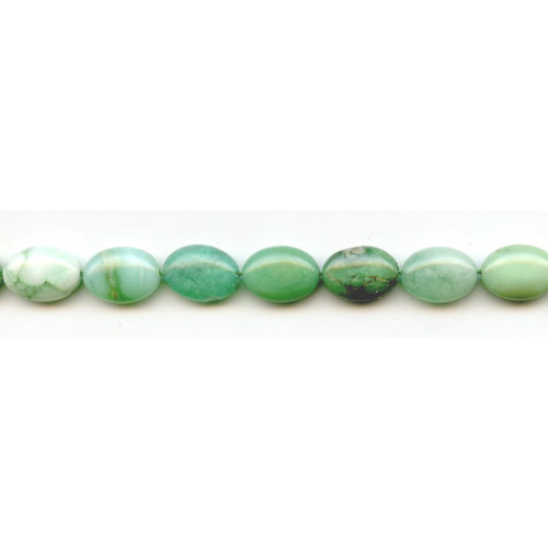 157-1252 Chrysoprase <br>10x14 Flat Oval