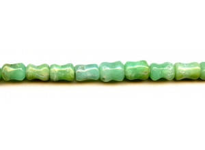 Chrysoprase 8x12 Bone Tube